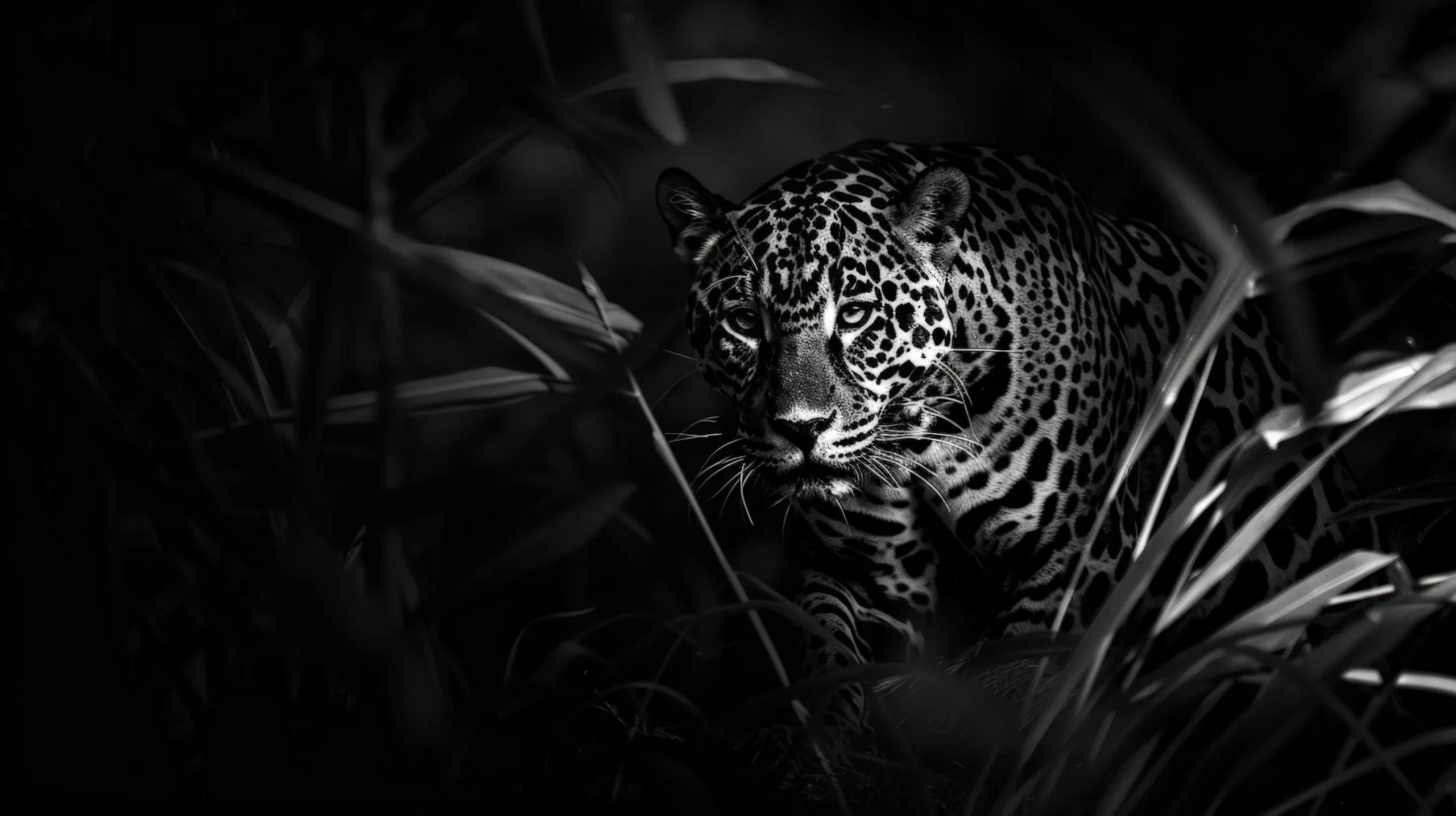 black white jaguar nature scaled | Ventas