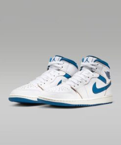 Air Jordan 1 Mid SE White Blue